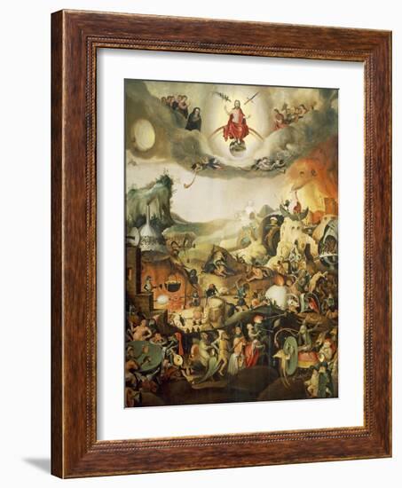 Last Judgment, Circa 1554-Pieter Huys-Framed Giclee Print