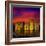 Last Light at Bodiam-Adrian Campfield-Framed Photographic Print