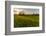 Last Light in a Hay Field in Epping, New Hampshire-Jerry and Marcy Monkman-Framed Photographic Print