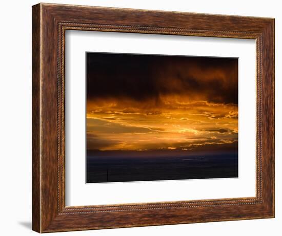 Last Light Over Great Sand Dunes National Park-Steve Gadomski-Framed Photographic Print