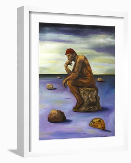 Last Man in the World-Leah Saulnier-Framed Giclee Print