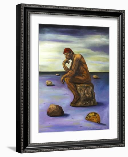 Last Man in the World-Leah Saulnier-Framed Giclee Print