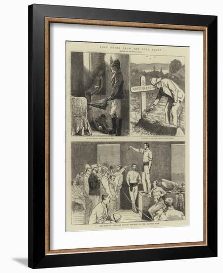 Last Notes from the Gold Coast-Alfred Chantrey Corbould-Framed Giclee Print