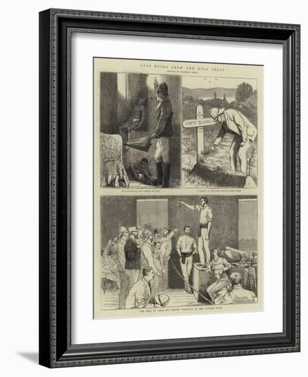 Last Notes from the Gold Coast-Alfred Chantrey Corbould-Framed Giclee Print