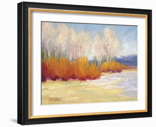 Last of the Snow-B^ Oliver-Framed Giclee Print