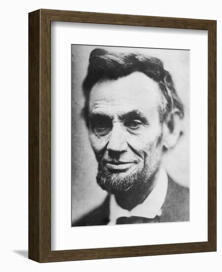 Last Photograph of Abraham Lincoln, (1809-186), April 1865-null-Framed Giclee Print