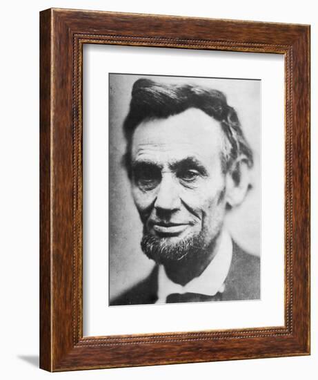 Last Photograph of Abraham Lincoln, (1809-186), April 1865-null-Framed Giclee Print