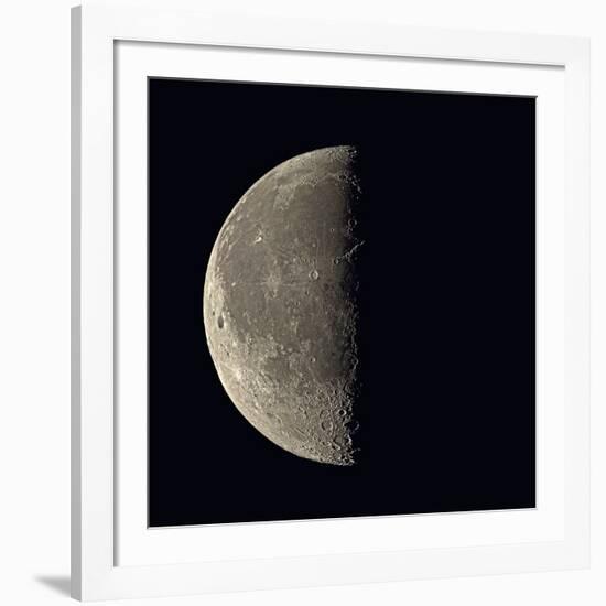 Last Quarter Moon-Eckhard Slawik-Framed Photographic Print
