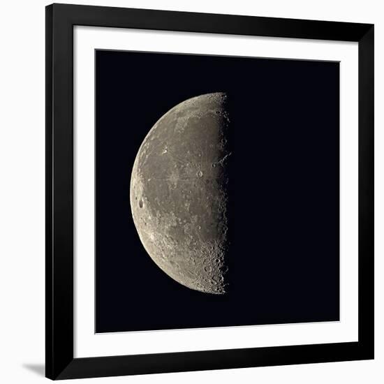 Last Quarter Moon-Eckhard Slawik-Framed Photographic Print