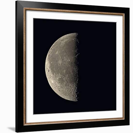 Last Quarter Moon-Eckhard Slawik-Framed Photographic Print