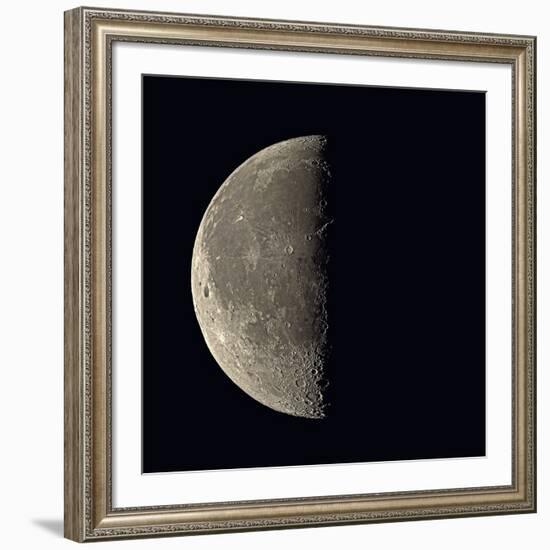 Last Quarter Moon-Eckhard Slawik-Framed Photographic Print