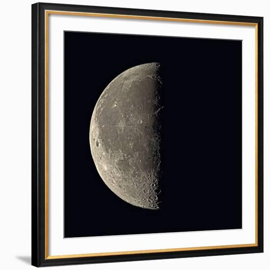 Last Quarter Moon-Eckhard Slawik-Framed Photographic Print