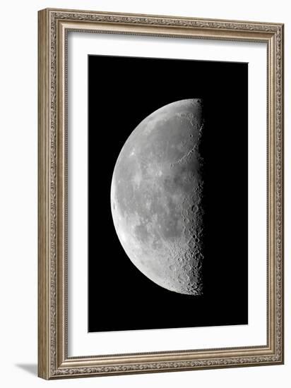 Last Quarter Waning Moon-null-Framed Photographic Print