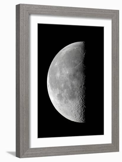 Last Quarter Waning Moon-null-Framed Photographic Print