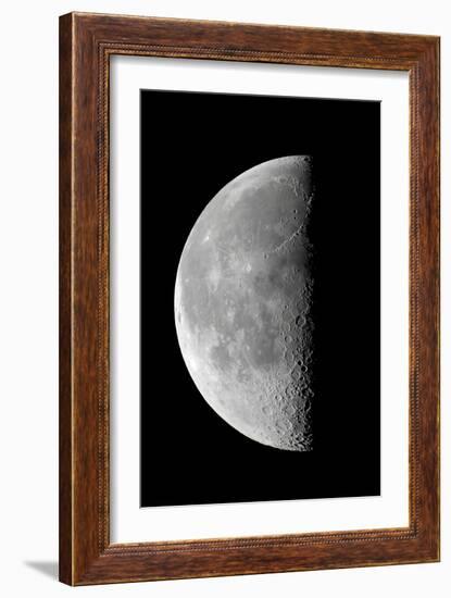 Last Quarter Waning Moon-null-Framed Photographic Print