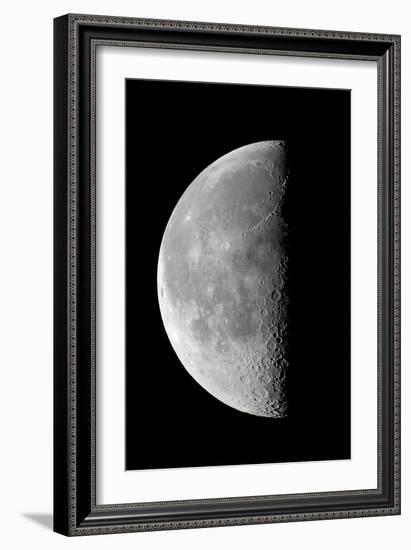 Last Quarter Waning Moon-null-Framed Photographic Print