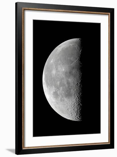 Last Quarter Waning Moon-null-Framed Photographic Print