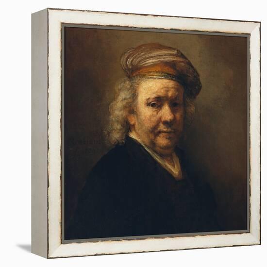 Last Self-Portrait, 1669-Rembrandt van Rijn-Framed Premier Image Canvas