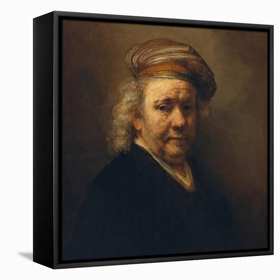 Last Self-Portrait, 1669-Rembrandt van Rijn-Framed Premier Image Canvas