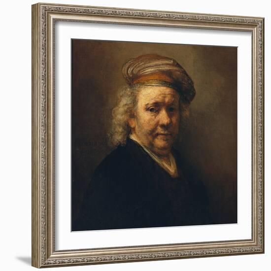 Last Self-Portrait, 1669-Rembrandt van Rijn-Framed Giclee Print