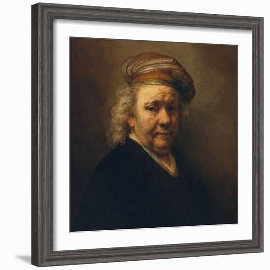 Last Self-Portrait, 1669-Rembrandt van Rijn-Framed Giclee Print