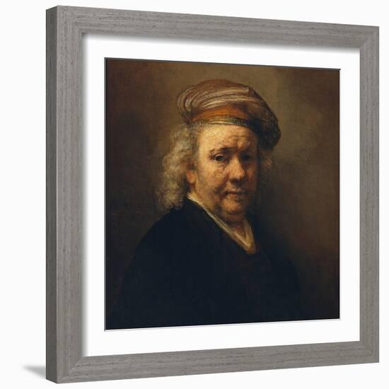 Last Self-Portrait, 1669-Rembrandt van Rijn-Framed Giclee Print