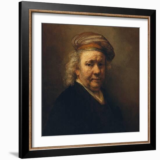 Last Self-Portrait, 1669-Rembrandt van Rijn-Framed Giclee Print