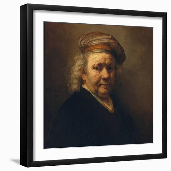 Last Self-Portrait, 1669-Rembrandt van Rijn-Framed Giclee Print