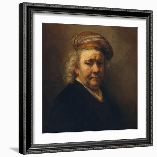 Last Self-Portrait, 1669-Rembrandt van Rijn-Framed Giclee Print