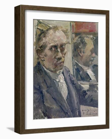 Last Self-Portrait, 1925-Lovis Corinth-Framed Giclee Print