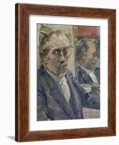 Last Self-Portrait, 1925-Lovis Corinth-Framed Giclee Print