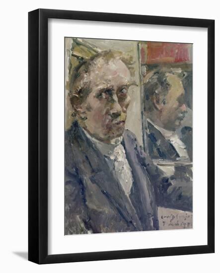 Last Self-Portrait, 1925-Lovis Corinth-Framed Giclee Print