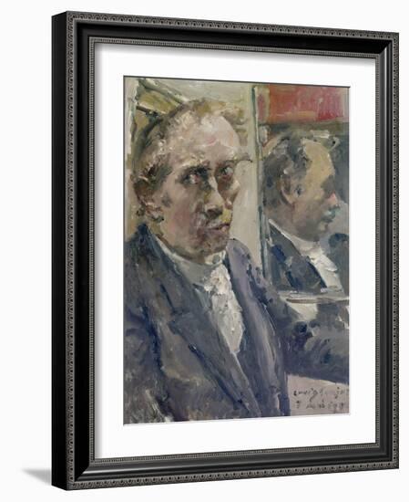 Last Self-Portrait, 1925-Lovis Corinth-Framed Giclee Print