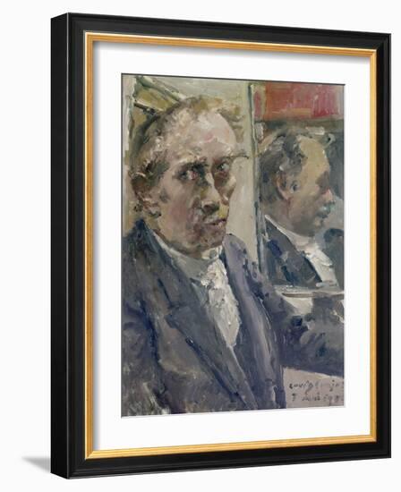 Last Self-Portrait, 1925-Lovis Corinth-Framed Giclee Print