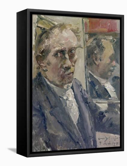 Last Self-Portrait, 1925-Lovis Corinth-Framed Premier Image Canvas