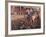 Last Stand of the Kelly's-George Washington Lambert-Framed Giclee Print