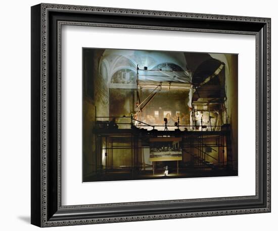 Last Supper, 1498-Leonardo da Vinci-Framed Giclee Print