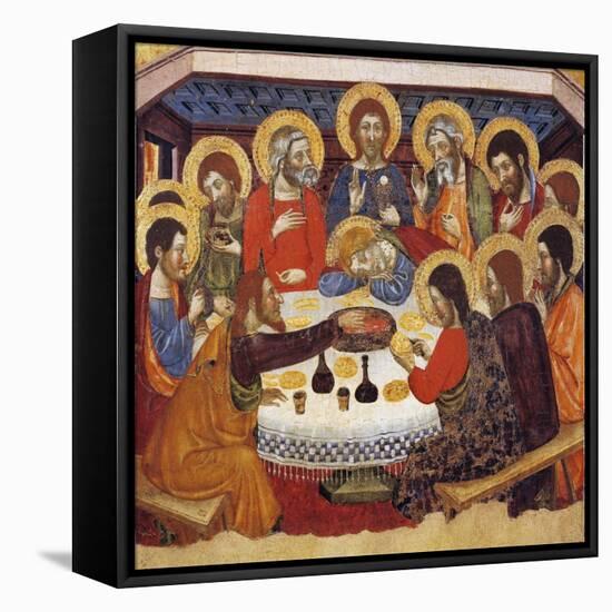 Last Supper, Ca 1370-Jaime Serra-Framed Premier Image Canvas