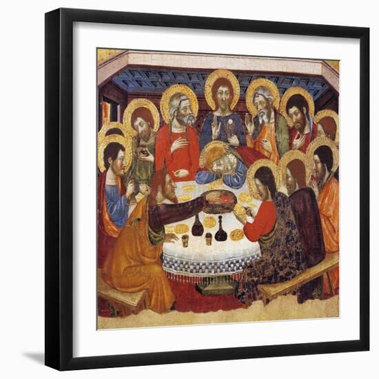 Last Supper, Ca 1370-Jaime Serra-Framed Giclee Print