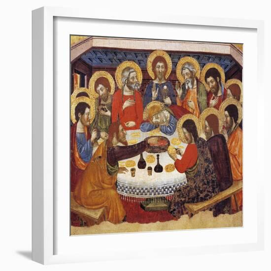 Last Supper, Ca 1370-Jaime Serra-Framed Giclee Print