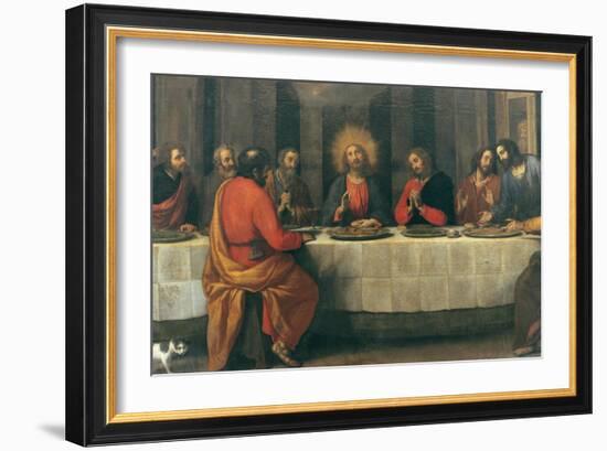 Last Supper: Central part-Matteo Rosselli-Framed Giclee Print