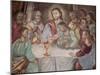 Last Supper, Our Lady of Assumption Church, Cordon, Haute-Savoie, France, Europe-Godong-Mounted Photographic Print