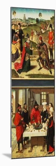 Last Supper Triptych, Left-Hand Panel-Dieric Bouts-Mounted Giclee Print