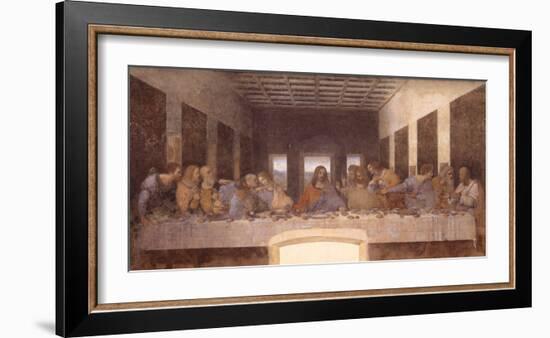 Last Supper-Leonardo da Vinci-Framed Art Print