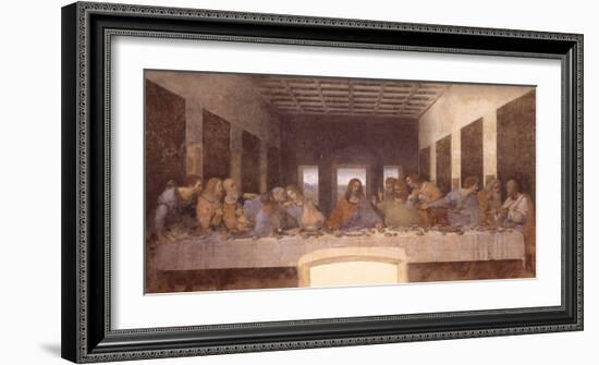 Last Supper-Leonardo da Vinci-Framed Art Print