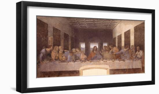 Last Supper-Leonardo da Vinci-Framed Art Print