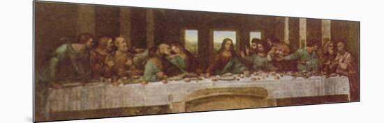 Last Supper-Leonardo da Vinci-Mounted Art Print