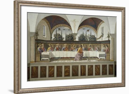 Last Supper-Domenico Ghirlandaio-Framed Giclee Print