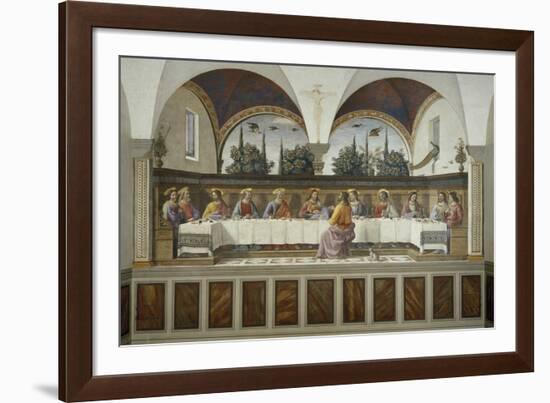 Last Supper-Domenico Ghirlandaio-Framed Giclee Print