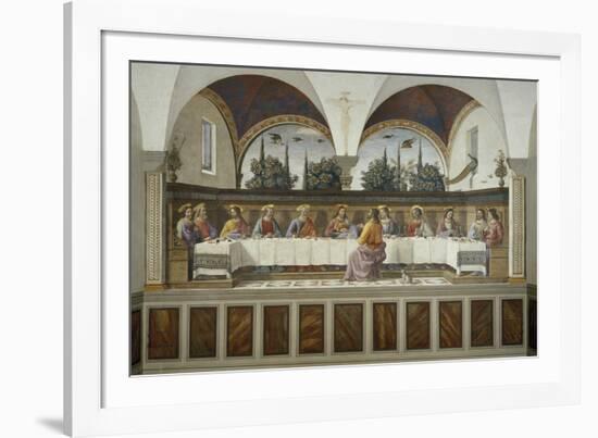 Last Supper-Domenico Ghirlandaio-Framed Giclee Print